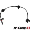 Sensor, Raddrehzahl Hinterachse links JP GROUP 3497104670