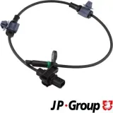 Sensor, Raddrehzahl Hinterachse links JP GROUP 3497104770