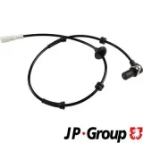 Sensor, Raddrehzahl Vorderachse links JP GROUP 3497105170