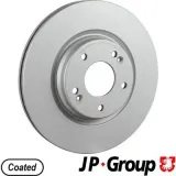Bremsscheibe Vorderachse JP GROUP 3563103100