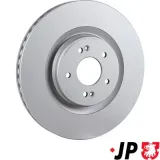 Bremsscheibe Vorderachse JP GROUP 3563103400