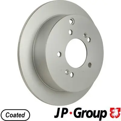 Bremsscheibe Hinterachse JP GROUP 3563200100 Bild Bremsscheibe Hinterachse JP GROUP 3563200100