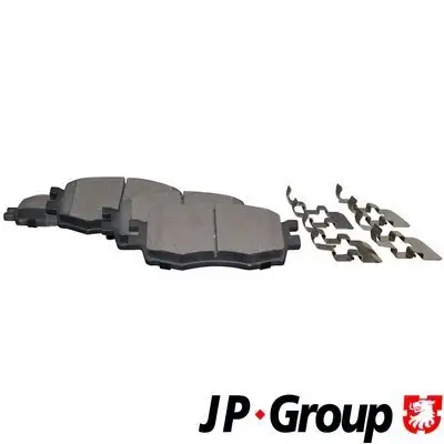 Bremsbelagsatz, Scheibenbremse Vorderachse JP GROUP 3563600610