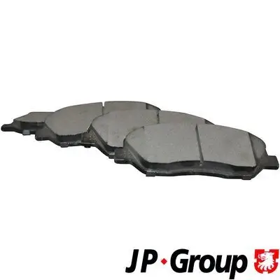 Bremsbelagsatz, Scheibenbremse Vorderachse JP GROUP 3563600710 Bild Bremsbelagsatz, Scheibenbremse Vorderachse JP GROUP 3563600710