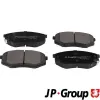 Bremsbelagsatz, Scheibenbremse Vorderachse JP GROUP 3563601700