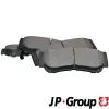Bremsbelagsatz, Scheibenbremse Hinterachse JP GROUP 3563700710
