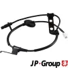Sensor, Raddrehzahl Hinterachse links JP GROUP 3597105370