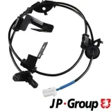 Sensor, Raddrehzahl Hinterachse links JP GROUP 3597105570