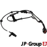 Sensor, Raddrehzahl Vorderachse links JP GROUP 3597105870