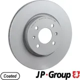 Bremsscheibe Vorderachse JP GROUP 3663101700
