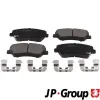 Bremsbelagsatz, Scheibenbremse Vorderachse JP GROUP 3663604410