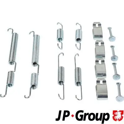 Zubehörsatz, Bremsbacken Hinterachse JP GROUP 3664005110 Bild Zubehörsatz, Bremsbacken Hinterachse JP GROUP 3664005110