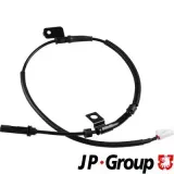 Sensor, Raddrehzahl Vorderachse links JP GROUP 3697104370