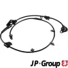 Sensor, Raddrehzahl Vorderachse links JP GROUP 3697104670