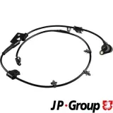 Sensor, Raddrehzahl Vorderachse links JP GROUP 3697104670