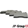Bremsbelagsatz, Scheibenbremse Vorderachse JP GROUP 3763600510
