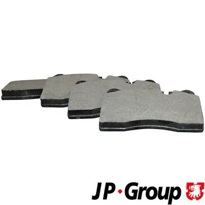 Bremsbelagsatz, Scheibenbremse Vorderachse JP GROUP 3763600510 Bild Bremsbelagsatz, Scheibenbremse Vorderachse JP GROUP 3763600510