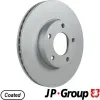 Bremsscheibe Vorderachse JP GROUP 3863101300