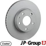 Bremsscheibe Vorderachse JP GROUP 3863102400