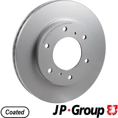 Bremsscheibe Vorderachse JP GROUP 3963101300