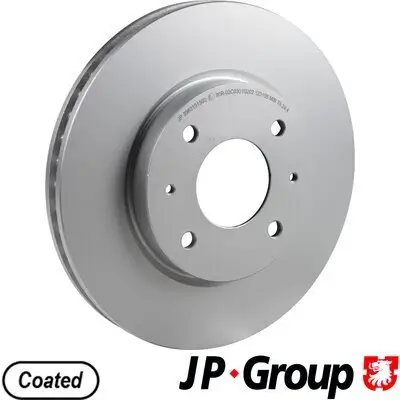 Bremsscheibe Vorderachse JP GROUP 3963101500
