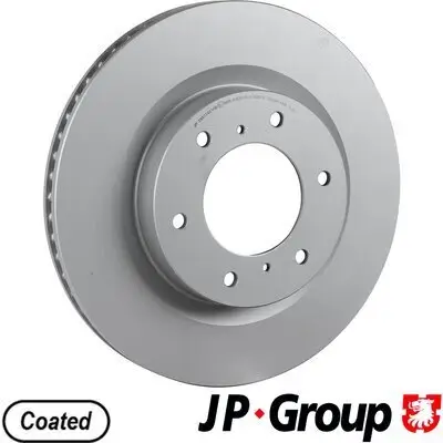 Bremsscheibe Vorderachse JP GROUP 3963102100