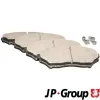Bremsbelagsatz, Scheibenbremse Vorderachse JP GROUP 3963600110