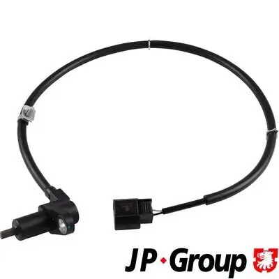 Sensor, Raddrehzahl Hinterachse links JP GROUP 3997104870