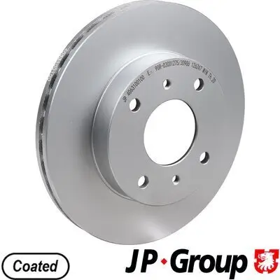 Bremsscheibe Vorderachse JP GROUP 4063100100