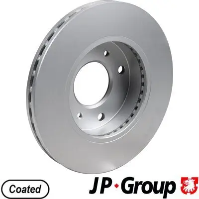 Bremsscheibe Vorderachse JP GROUP 4063100100 Bild Bremsscheibe Vorderachse JP GROUP 4063100100