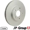 Bremsscheibe Vorderachse JP GROUP 4063100700