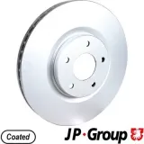 Bremsscheibe Vorderachse JP GROUP 4063101500