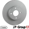 Bremsscheibe Vorderachse JP GROUP 4063102100