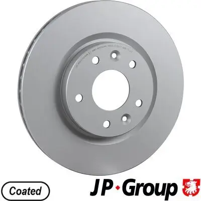 Bremsscheibe Vorderachse JP GROUP 4063102400