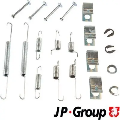 Zubehörsatz, Bremsbacken Hinterachse JP GROUP 4064004310 Bild Zubehörsatz, Bremsbacken Hinterachse JP GROUP 4064004310