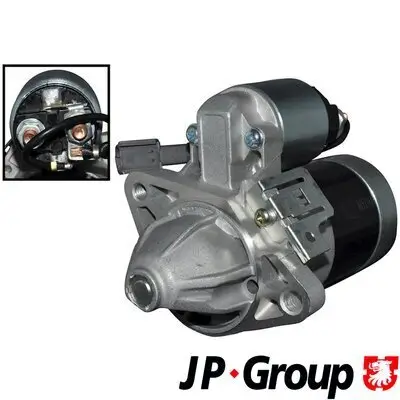 Starter 12 V 1,2 kW JP GROUP 4090300700 Bild Starter 12 V 1,2 kW JP GROUP 4090300700