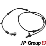 Sensor, Raddrehzahl Hinterachse links Hinterachse rechts JP GROUP 4097102300