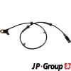 Sensor, Raddrehzahl Hinterachse links JP GROUP 4097104370