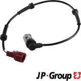 Sensor, Raddrehzahl Hinterachse links JP GROUP 4097104570