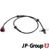 Sensor, Raddrehzahl Hinterachse links JP GROUP 4097104670