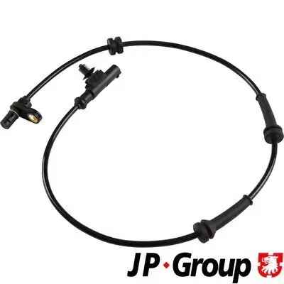 Sensor, Raddrehzahl Hinterachse links JP GROUP 4097104870