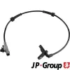 Sensor, Raddrehzahl Hinterachse links JP GROUP 4097105170