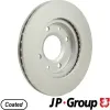 Bremsscheibe Vorderachse JP GROUP 4163100600 Bild Bremsscheibe Vorderachse JP GROUP 4163100600