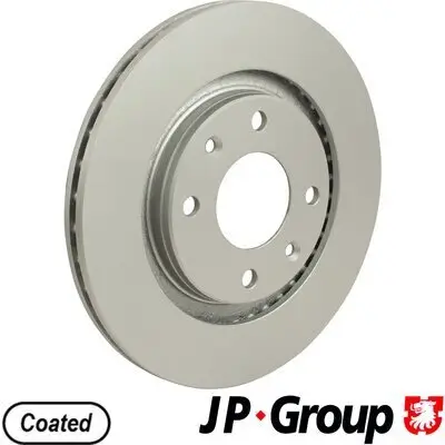 Bremsscheibe Vorderachse JP GROUP 4163102400