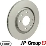 Bremsscheibe Vorderachse JP GROUP 4163102400