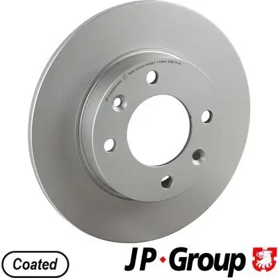 Bremsscheibe Hinterachse JP GROUP 4163201500