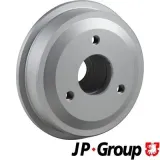 Bremstrommel Hinterachse JP GROUP 4163500200