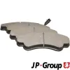 Bremsbelagsatz, Scheibenbremse Vorderachse JP GROUP 4163601010