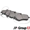 Bremsbelagsatz, Scheibenbremse Vorderachse JP GROUP 4163601410