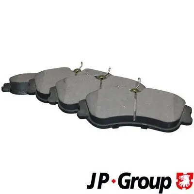 Bremsbelagsatz, Scheibenbremse Vorderachse JP GROUP 4163601710